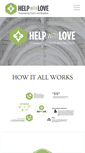 Mobile Screenshot of helpwithlove.org